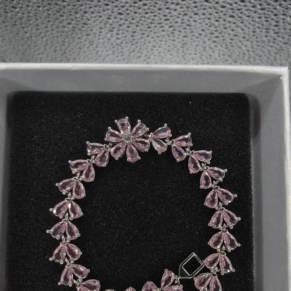 Unbranded Women's Pink and Silver Jewellery